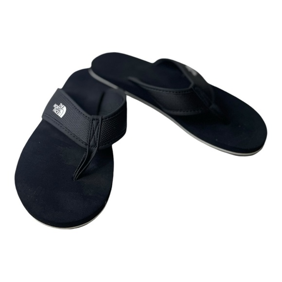 The North Face Youth Base Camp Black Flip Flop Sandals - Picture 3 of 9